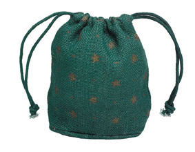 Green pouch bag